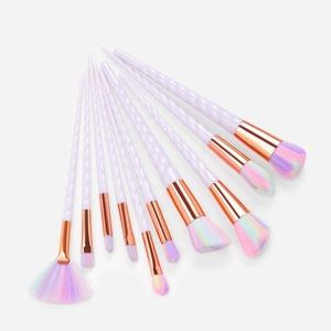 Unicorn make up brushes